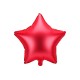 Globo estrella roja foil 48 cm