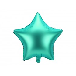 Globo estrella verde foil 48 cm