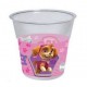Vasos patrulla canina rosa skye de 25 cl