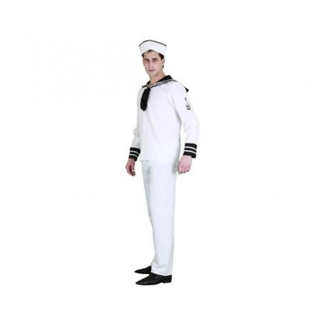 Disfraz marinero blanco ML hombre