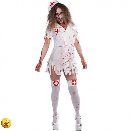 Disfraz de enfermera zombie para adulto barato. Tienda de disfraces online