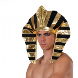 Tocado faraon sombrero egipcio serpiente