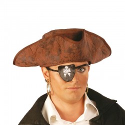 Sombrero pirata del caribe