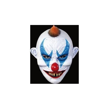 Careta payaso mascara latex joker clown diabolico