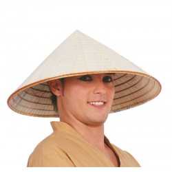 Sombrero vietnamita paja