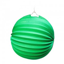 Farol verde claro esferico 22 cm