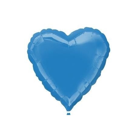 Globo corazon azul