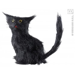 Gatos negros 12 cm para halloween