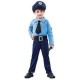 Disfraz policia 2 4 anos azul infantil