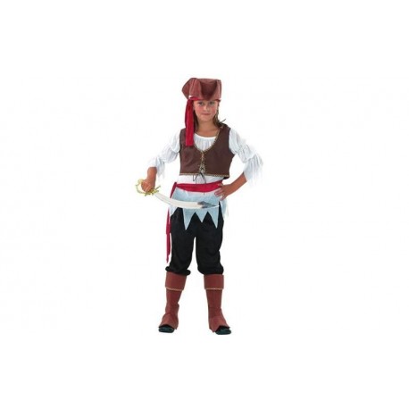 Disfraz pirata chica 7 9 anos