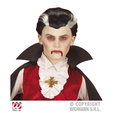 Peluca vampiro dracula infantil 6278v