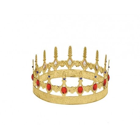 Corona rey mago medieval metalica profesional 2435