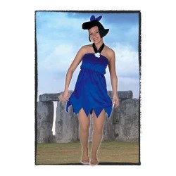Disfraz prehistorica azul betty marmol 9158200