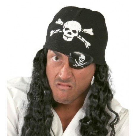 Gorro pirata panuelo negro 13987 gui
