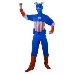 Disfraz capitan azul america superheroe
