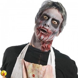 Peluca zombie man hombre canosa s1435 corta