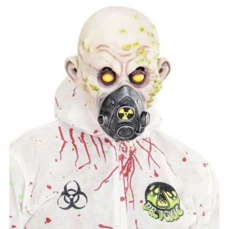 Mascara biohazard zombie radioactivo anti gas