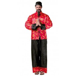 Disfraz chino mandarin adulto oriental talla L 52 54
