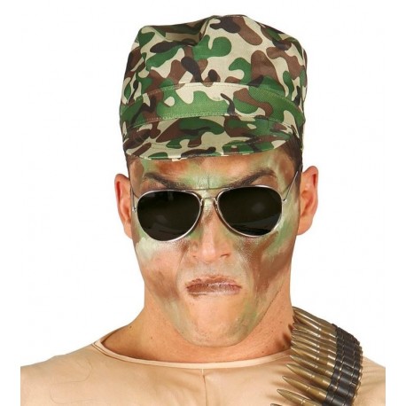 Gorra militar camuflaje visera ejercito