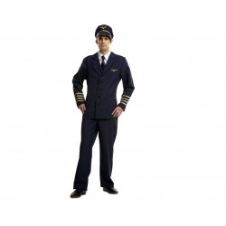 Disfraz piloto de avion talla ML adulto