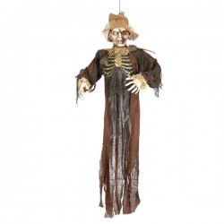 Esqueleto con ratas 150 cm muneco colgante hallowe