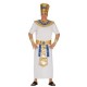 Disfraz faraon blanco ramses talla L adulto 84382