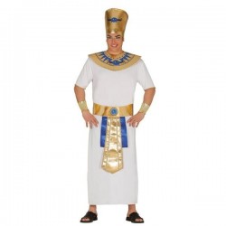 Disfraz faraon blanco ramses talla L adulto 84382