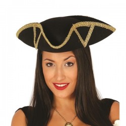 Sombrero almirante pirata capitan
