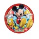 Platos mickey playful 23 cm 8 unidades carton