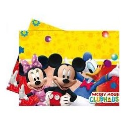 Mantel mickey mouse playful plastico 180 x 120 cm