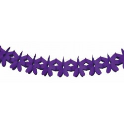 Guirnalda flores silvestres purpura 35 metros