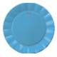 Platos azul up 23 cm 6 unds plastico alta calida