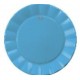 Platos azul up 23 cm 6 unds plastico alta calida
