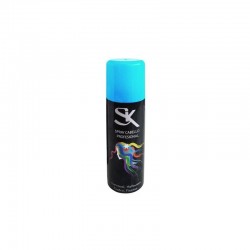 Spray azul para el pelo teñir cabello