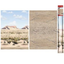 Cars desierto decor pared rollo