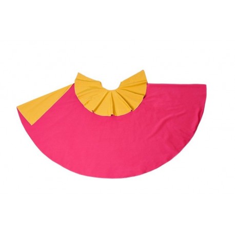 Capote bicolor rosa amarillo doble 200 cm