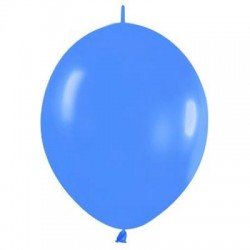 Globo azul fashion solido cadena lol 25 uds semper