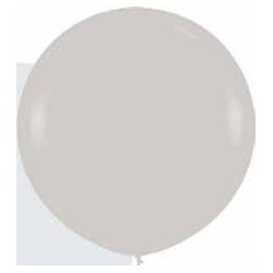 Globo balon plata satin r-36 90cm 1uds sempertex