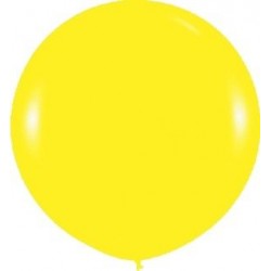 Globo balon amarillo fashion solido 1ud sempertex