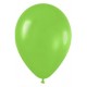 Globo verde lima de 30 cm 12 serpentex bolsa 50 unidades