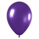 Globo violeta metal r 12 50 uds sempertex