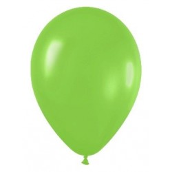 Globo verde lima r 5 125cm 100 uds sempertex