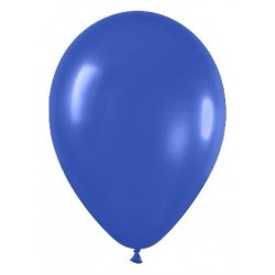 Globo azul real R5 125 cm solido latex 100 ud