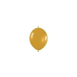 Globo dorado metal cadena r-5 50 ud