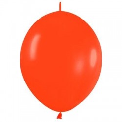 Globo naranja link o loon 28 cm 25 unidades