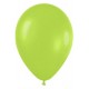 Globo verde neon r 12 30cm 50uds sempertex