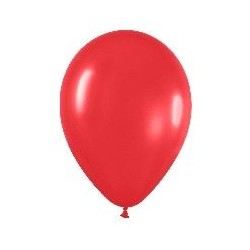 Globo rojo r9 225 cm fashion solido latex 50 unid