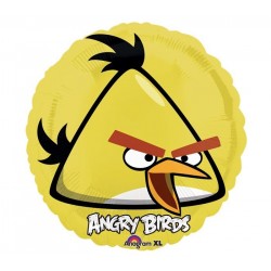 Globo angry birds pajaro amarillo 18 45 cm helio