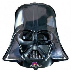 Globo darth vader casco negro 63x63 cm star wars