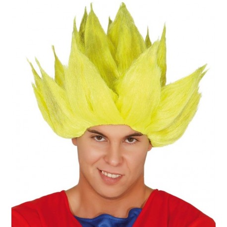 DISFRAZ GOKU CON PELUCA